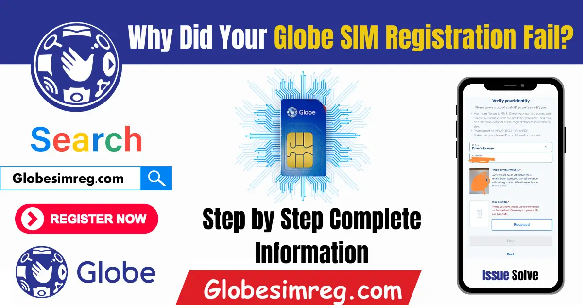 Why Did Your Globe SIM Registration Fail? Can You Fix It?