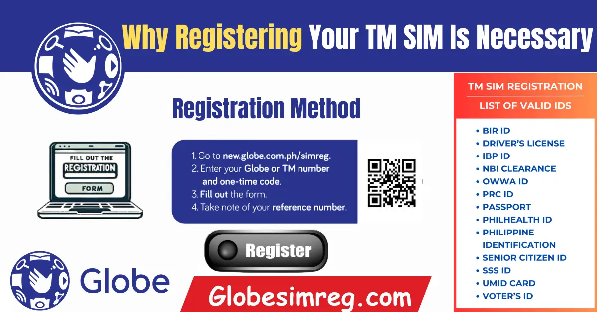 Registering Your TM SIM