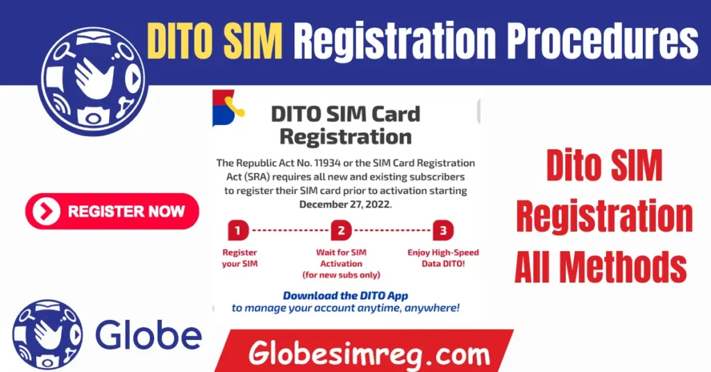 DITO SIM Registration (Online Form with Link) Full Details 2024