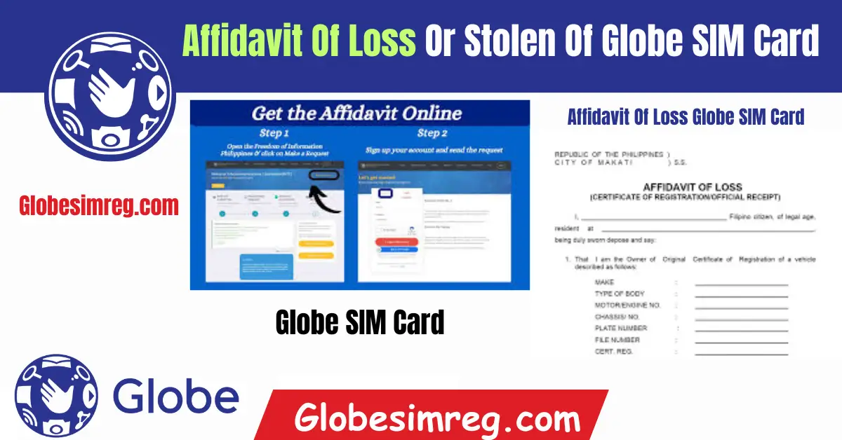 Globe SIM Card