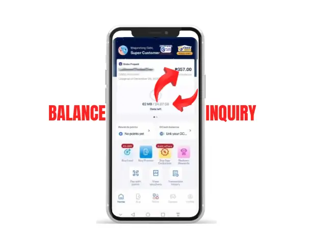 Globe SIM Balance