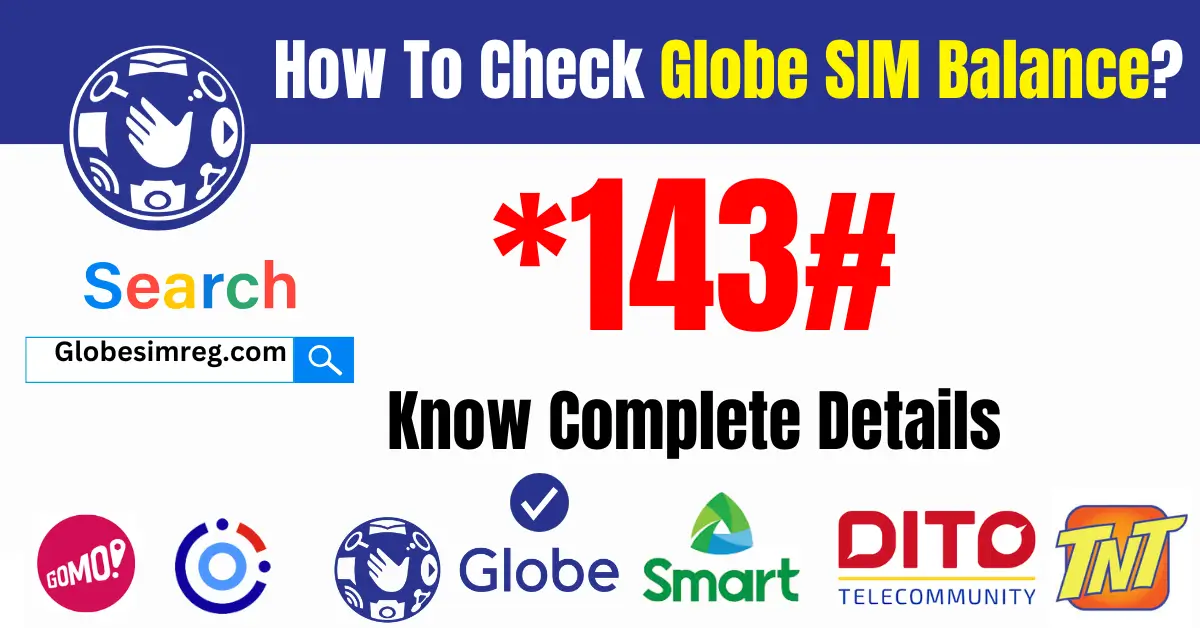 Globe SIM Balance