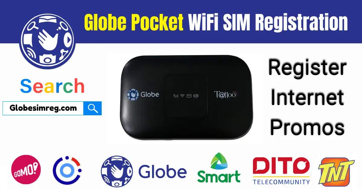 Globe Pocket WiFi SIM Registration