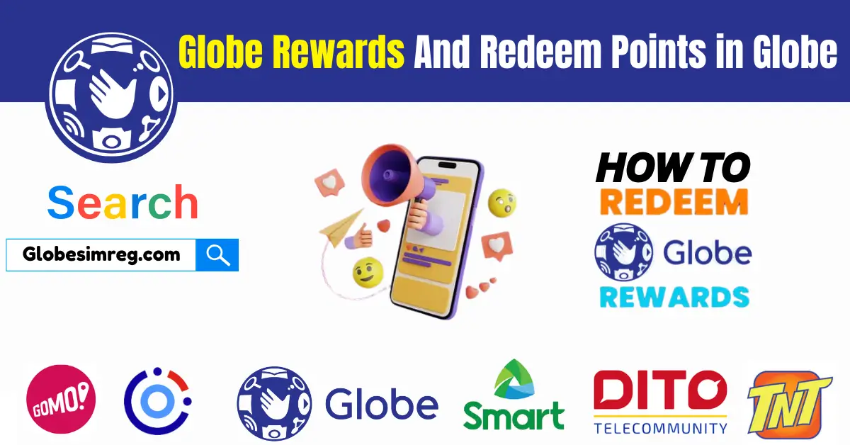 Globe Rewards and Redeem Points